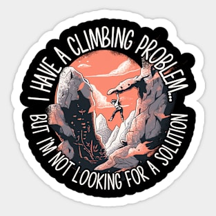 climbing Sticker